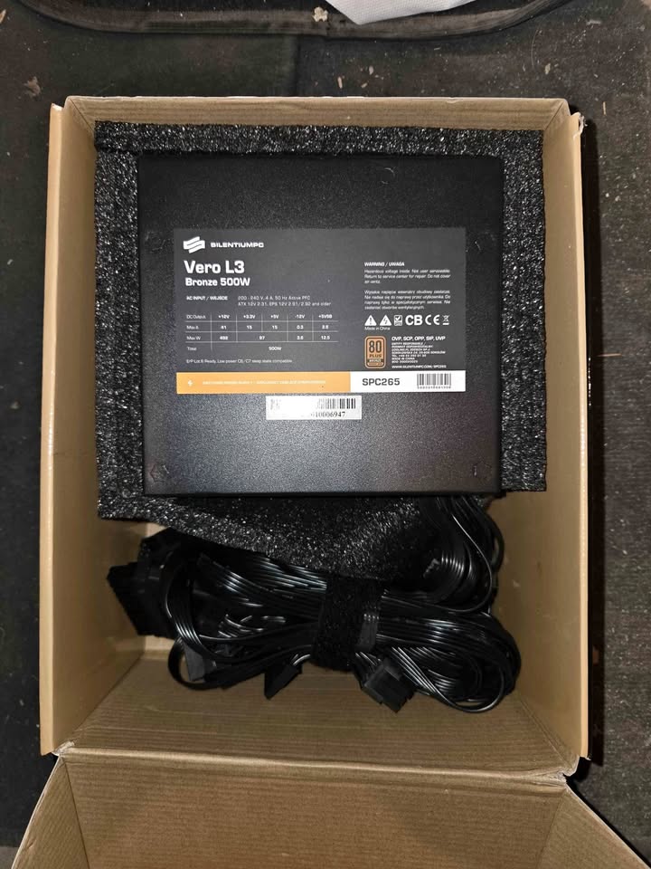 500W Bronze Certified PC Power Supply